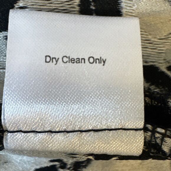 Ann Mashburn Size Small  Yellow Brown Floral Vneck Dress Ruffled Lined - Picture 7 of 10